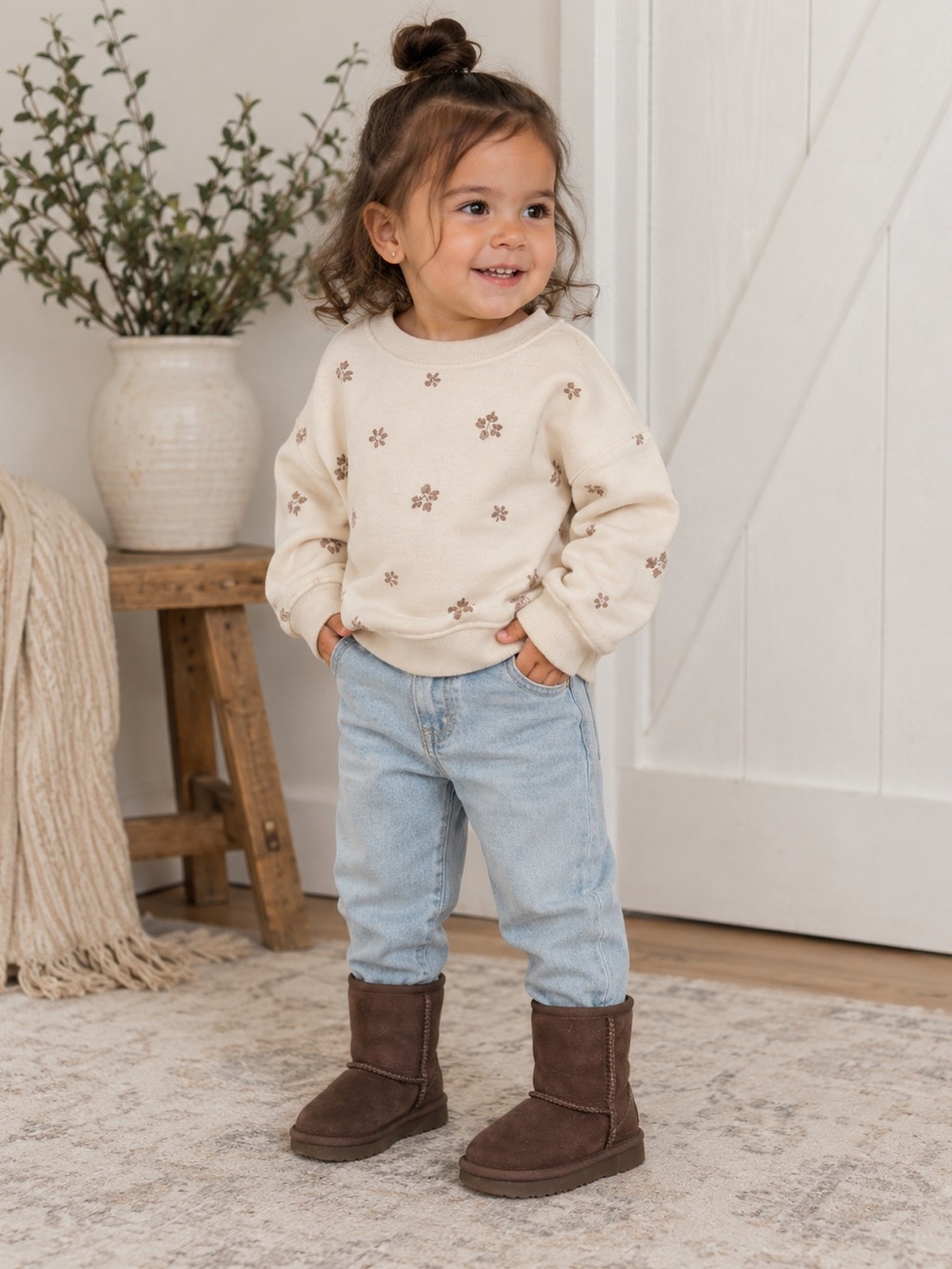 UGG Classic Dark Brown Boots Toddler Size 7